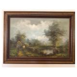 County Side Oil Painting