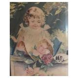 'A Shower of Roses' Framed Art