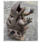 Cast Iron Frog Lantern