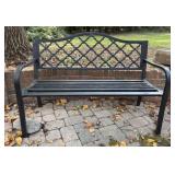 Metal Garden Bench