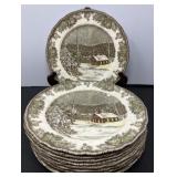 Johnson Bros. 'Friendly Village' Plates