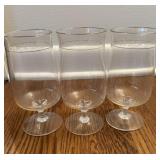 Lenox Moonspun Platinum Trim Tea Glasses