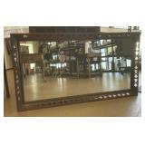 Walnut Framed Mirror