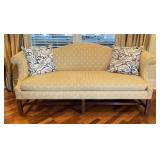 Camel Back Settee