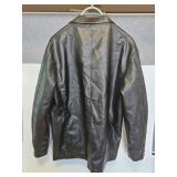 Mens Black Leather Jacket