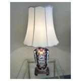 Japanese Imari Porcelain Table Lamp - A