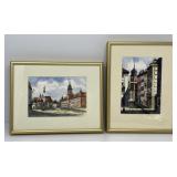 Signed Prints of European Scenes