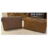 Two Vintage Pieces of Hartmann Luggage