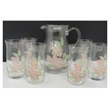 Painted Beverage Set, Made in Turkey