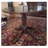 Round Wooden Table