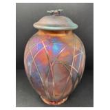 Raku Atlantic Urn