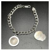 Sterling Silver Charm Bracelet