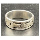 Sterling Silver  Claddagh Ring by Solvar
