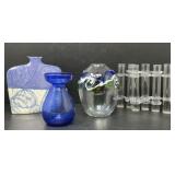 Art Glass and Pottery Vases