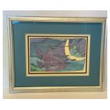 Faris,Andy. ï¿½I Promiseï¿½ï¿½ . Moku Hanga Print