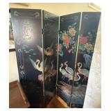 Asian Inspired Wooden Screen