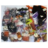 Halloween Party Supplies in Bin