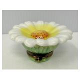 Daisy Limoges Trinket Box