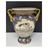 Andrea by Sadek Porcelain Hand Painted Vase