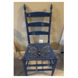 Hand Painted Ladder Back Chair