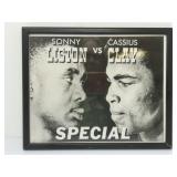 Framed Print - Liston vs. Clay