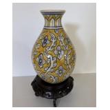 Home & Manor Ceramic Bottle Vase