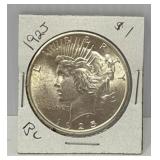 BU 1925 Peace Dollar