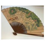 Vintage Japanese Paper Fan