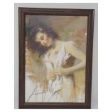 'The White Camisole' by Pino  Daeni