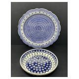 Polish Pottery Serving Platters