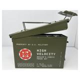 Dealers Choice Poker Set in Ammo Box