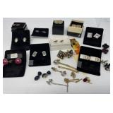 Cuff Links, Tie Accessories : Some Sterling, More