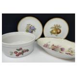 Fruit Theme China and Casserole
