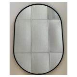 Contemporary Oval Mirror