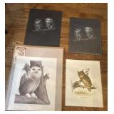 Owl Themed Artwork