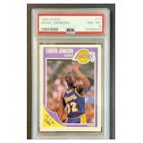 1989 Fleer Magic Johnson PSA 8 NM-MT