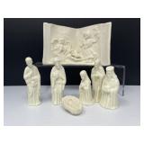 Porcelain Nativity Figures