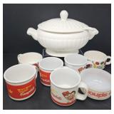 Tureen and Soup Mug Collection