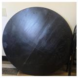 Round Wood Table, Disassembled