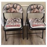 Ringsider Folding Metal Chairs