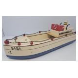 Vintage Mickie Rolling Wood Boat