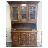 Two Piece China Cabinet