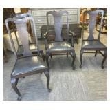 Dark Wood Chairs
