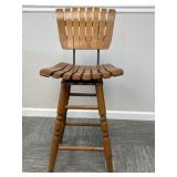 MCM Bar Stool with Swivel Base