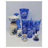 Blue and White Windmill Collection