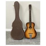Silvertone Guitar and Case