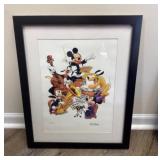 Framed Disney Print Numbered 2871/3000