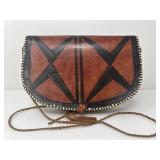 Vintage Handcrafted Leather Purse