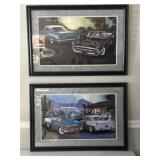 Pair of Classic Chevy Prints