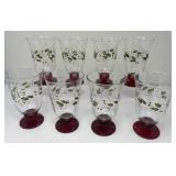 Pfaltzgraff Winterberry Eight Piece Goblet Set